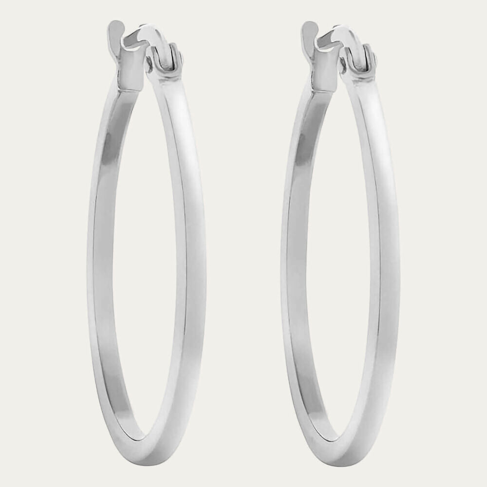 Sterling Silver Hoop Earrings
