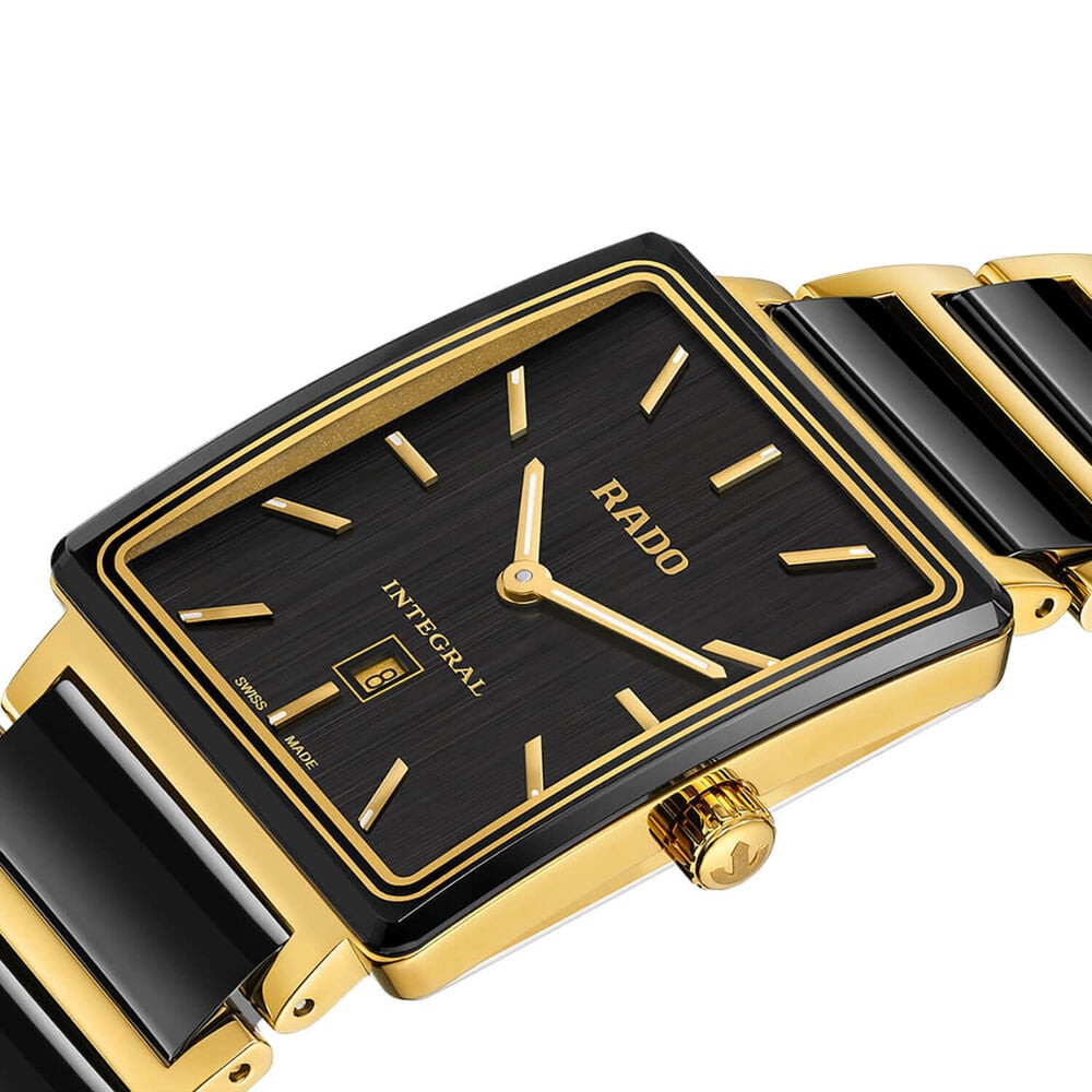 Rado Integral 40-Year Anniversary Edition 28mm Black Dial Ceramic Bracelet Watch