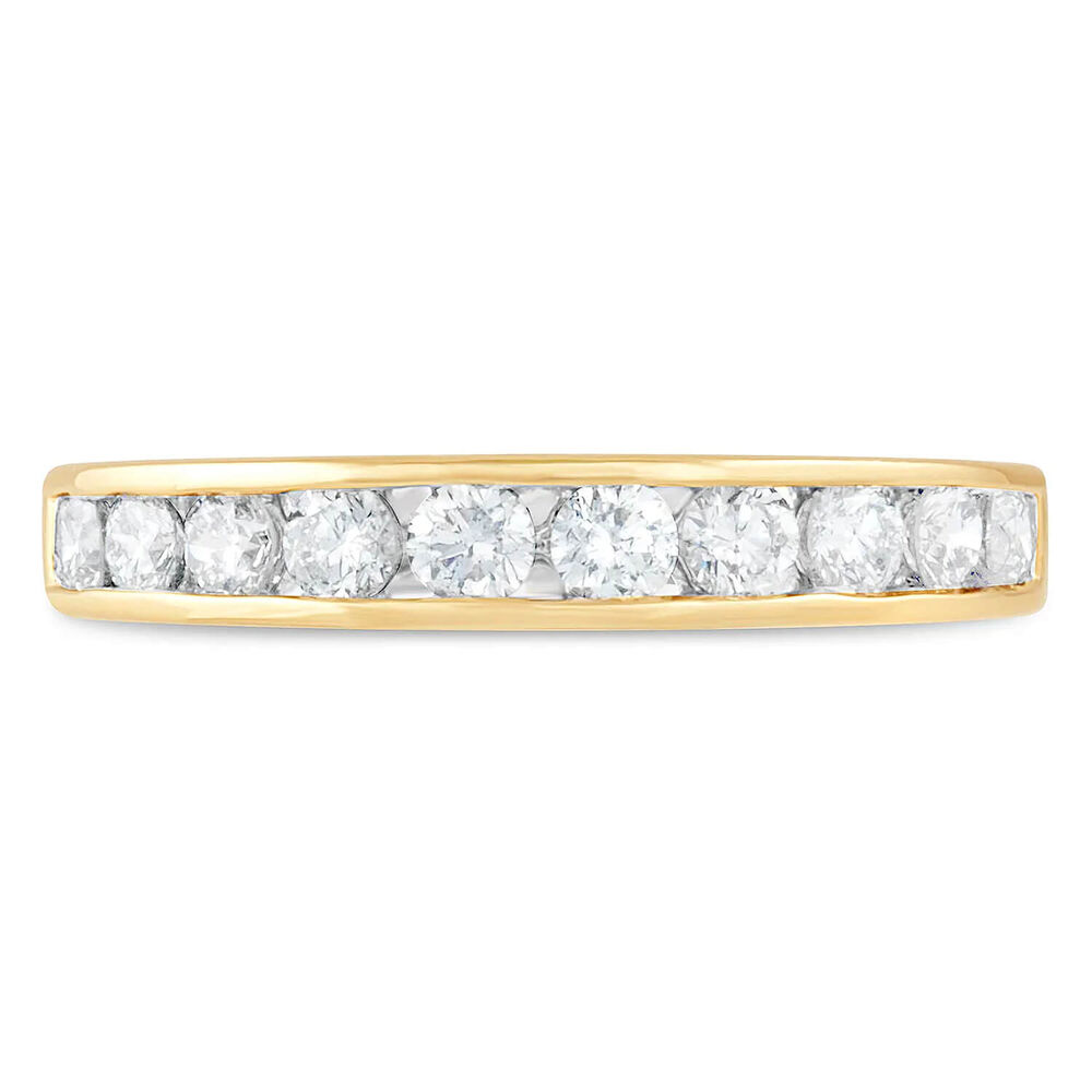 18ct Gold Eternity Ring image number 1