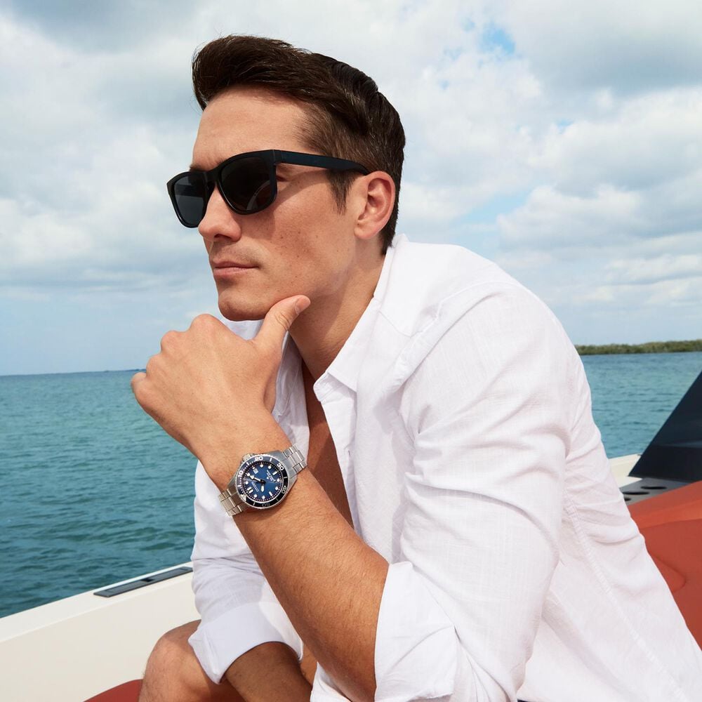 Citizen Promaster Diver 44mm Blue Dial Stainless Steel Bracelet Watch