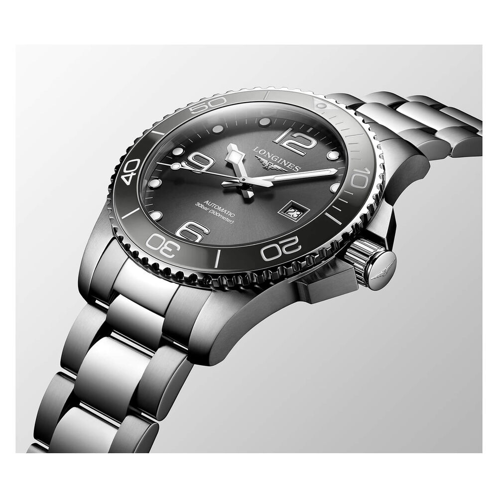 Longines HydroConquest Stainless Steel Men's Watch image number 3