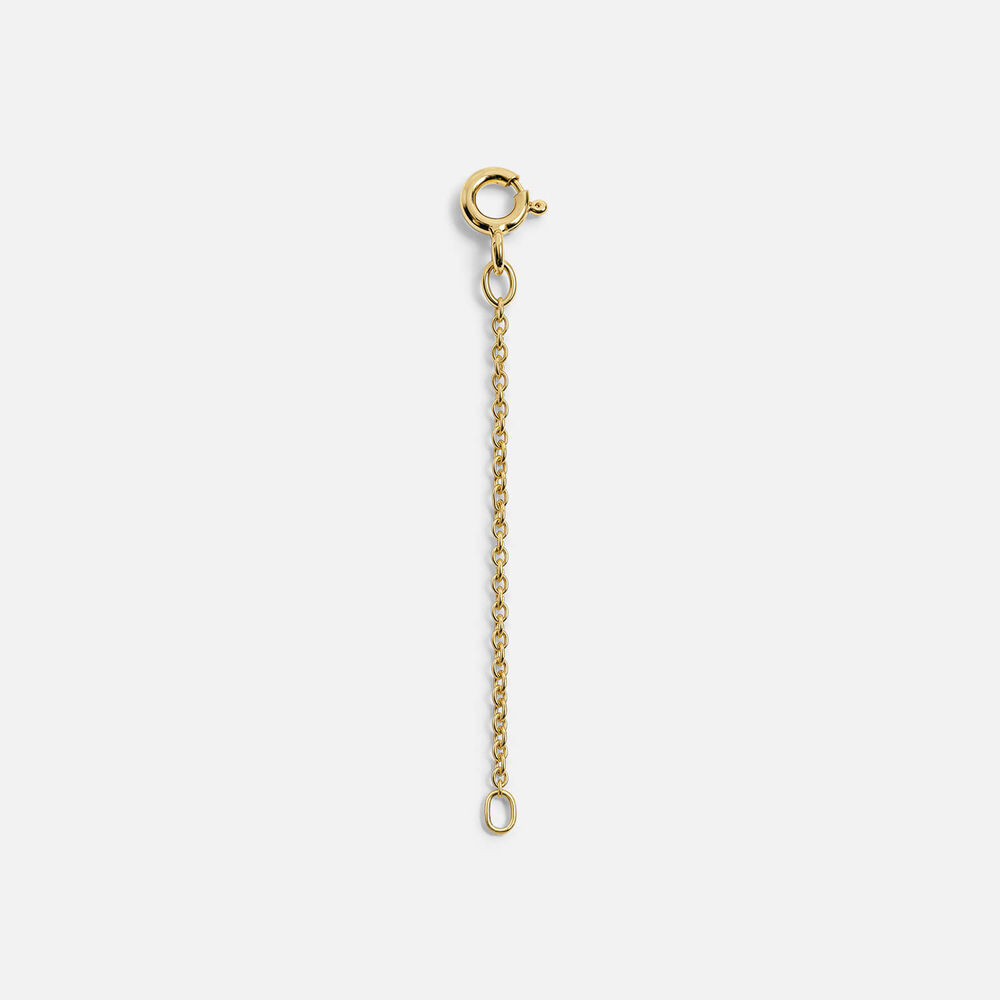 Yellow Gold Plated Sterling Silver Extension Chain (5cm)