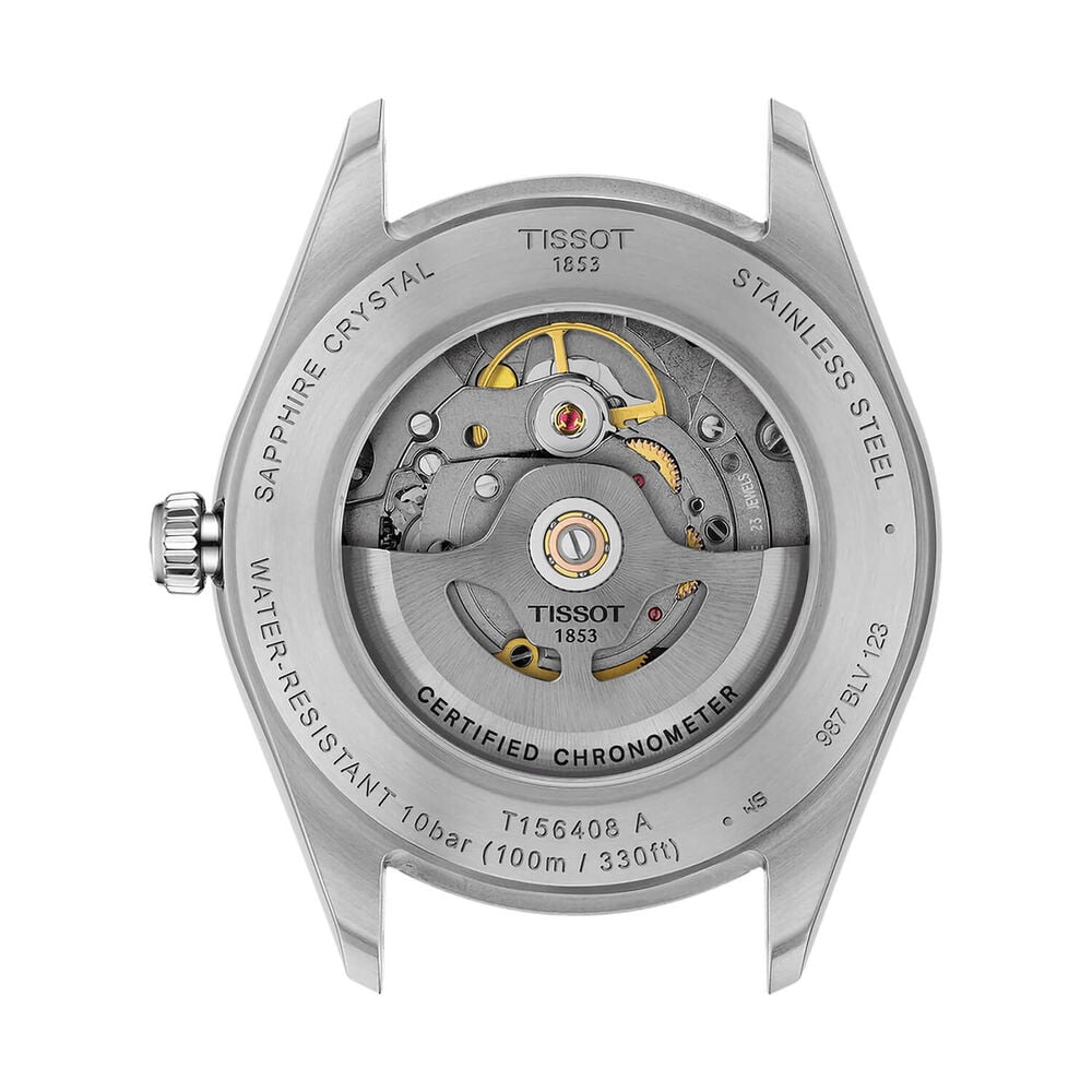 Tissot Ballade 39mm Silver Dial Steel Bracelet Watch image number 2