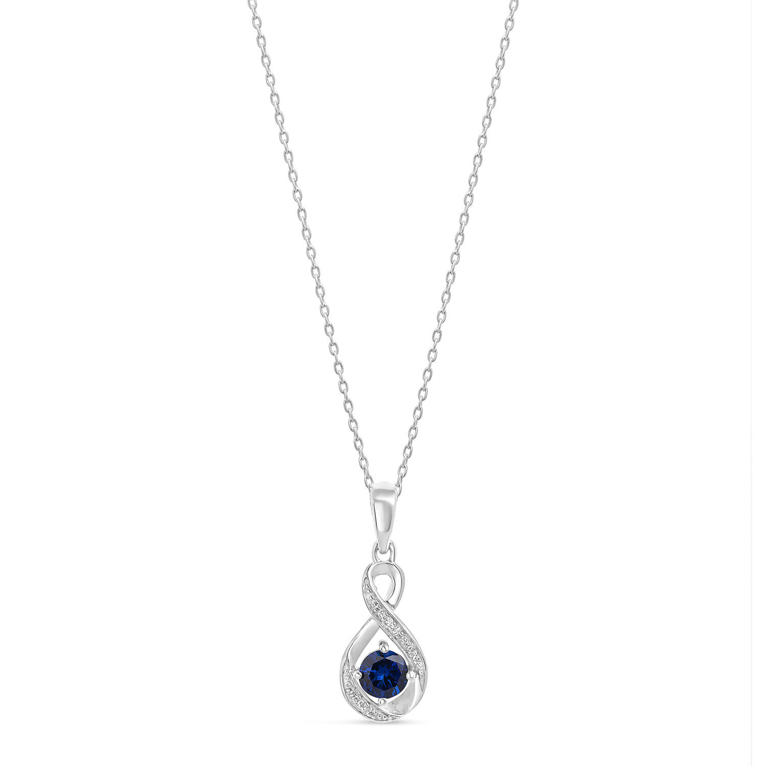 Birthstone september shop necklace