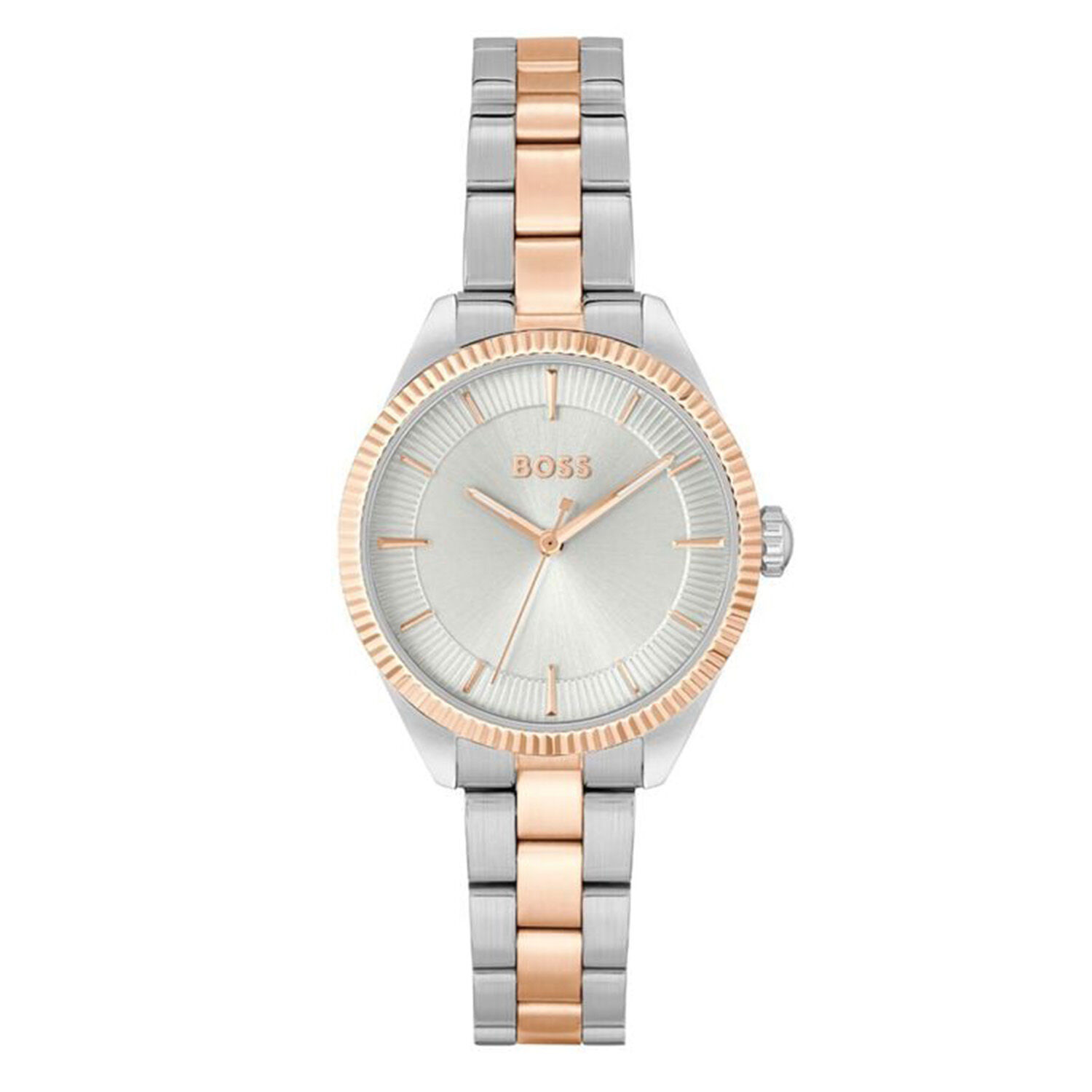 Boss two sales tone watch