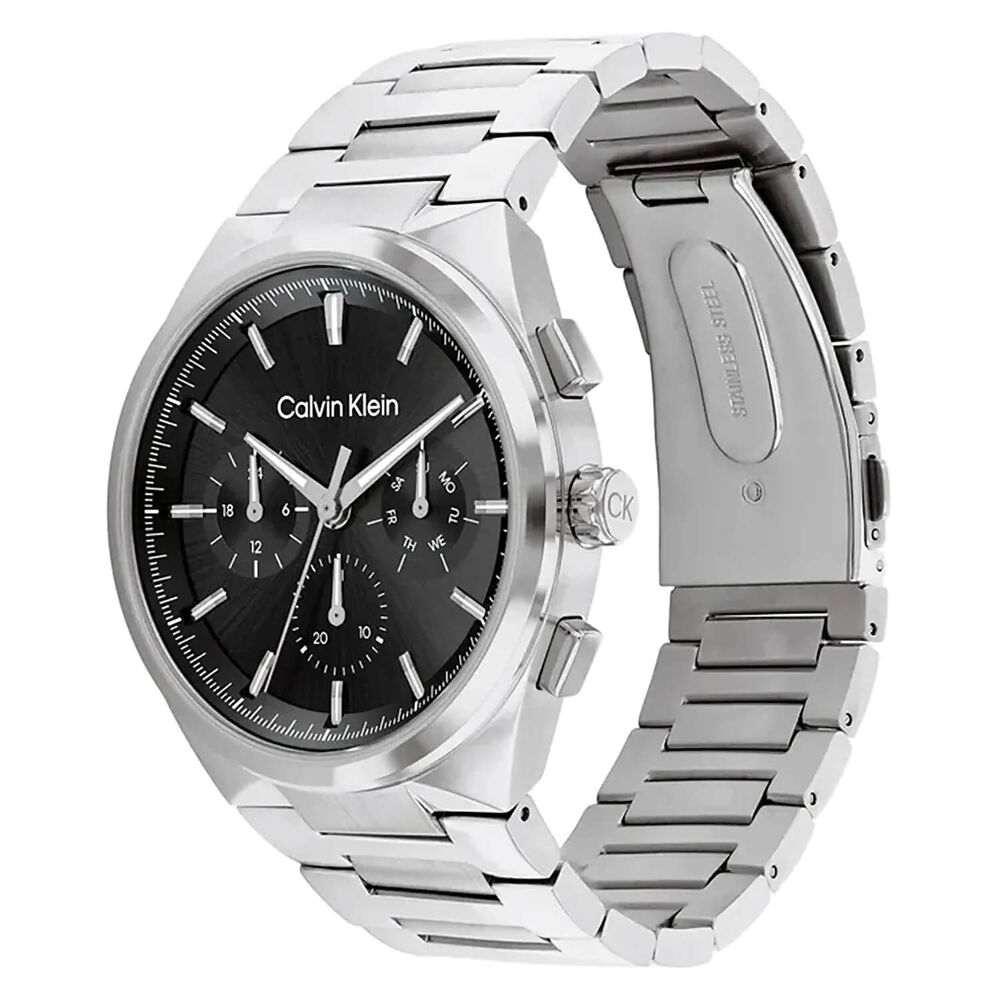 Calvin Klein 44mm Black Dial Steel Bracelet Watch image number 1