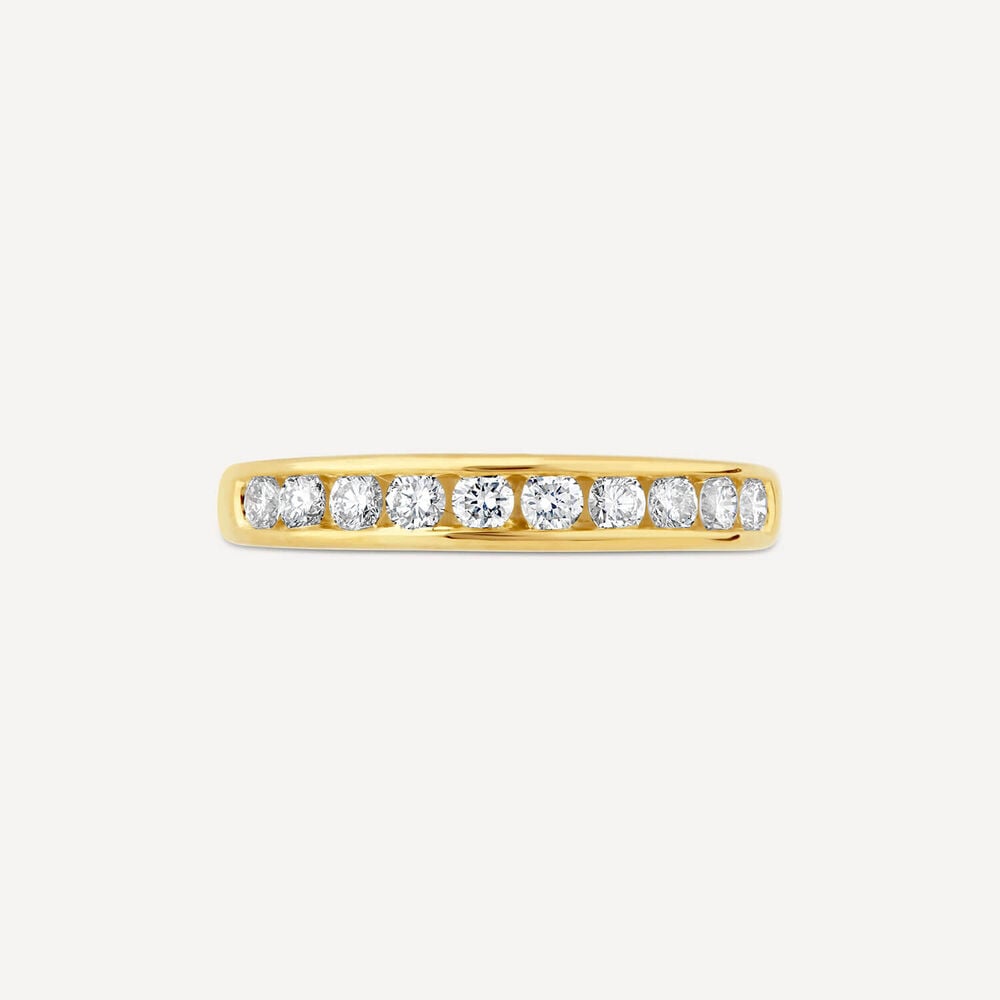 9ct Gold Eternity Ring image number 1