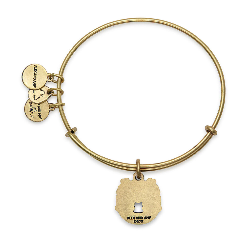 Alex and Ani Rafaelian Gold Fortune's Favour Bangle image number 1