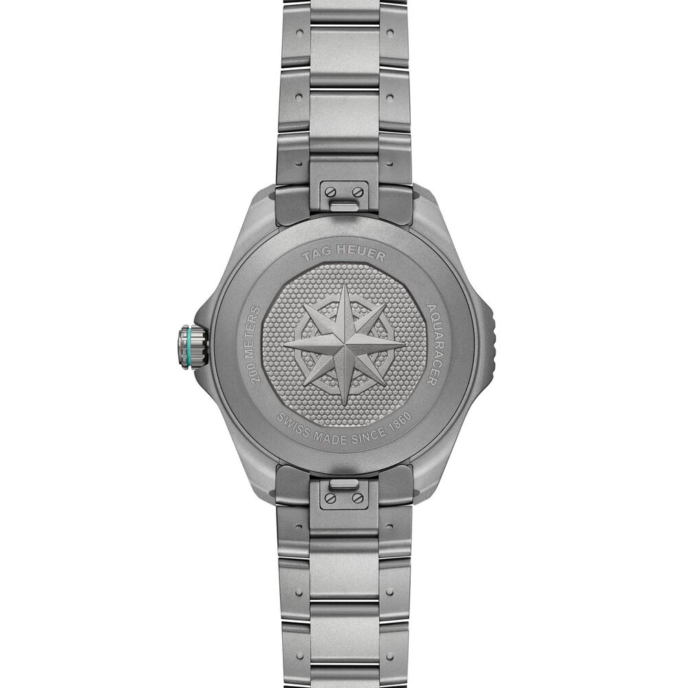 TAG Heuer Aquaracer Professional Solargraph 200 40mm Black Dial Titanium Bracelet Watch