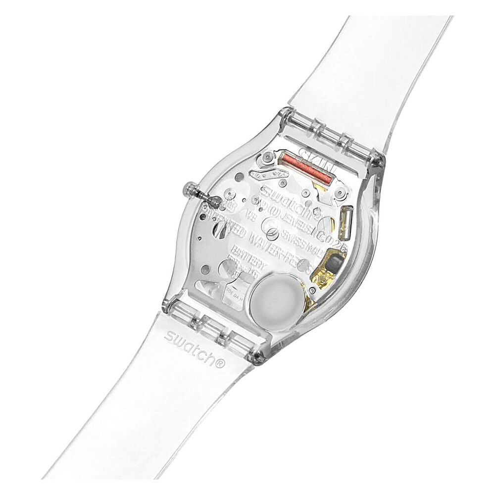 Swatch Skin Classic Clearly Skin 44mm Transparent Watch image number 4