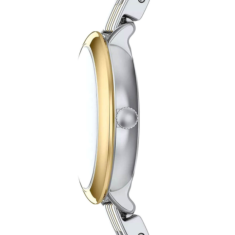 Fossil Heidi 26mm Mother of Pearl Dial Two Tone Stainless Steel Bracelet Watch