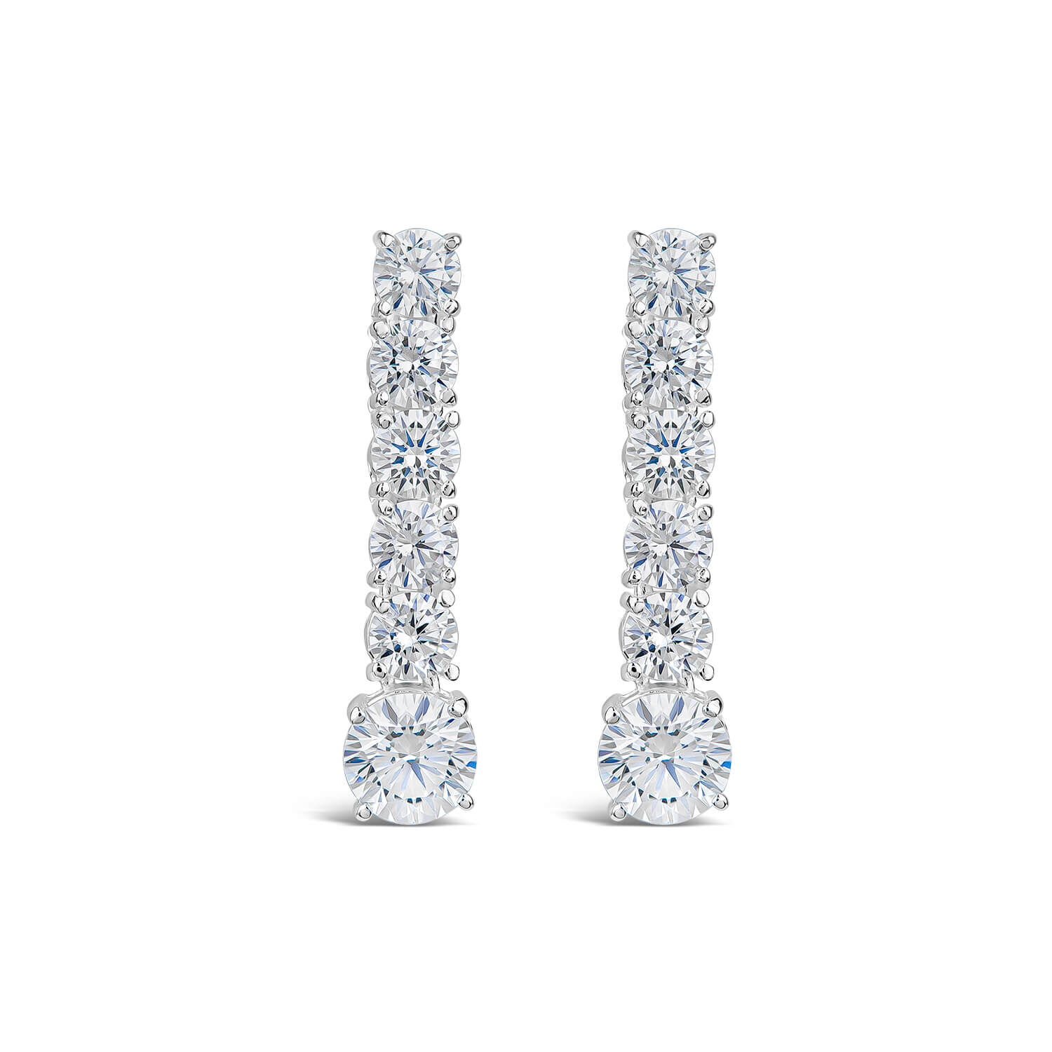 Cubic zirconia drop earring new arrivals