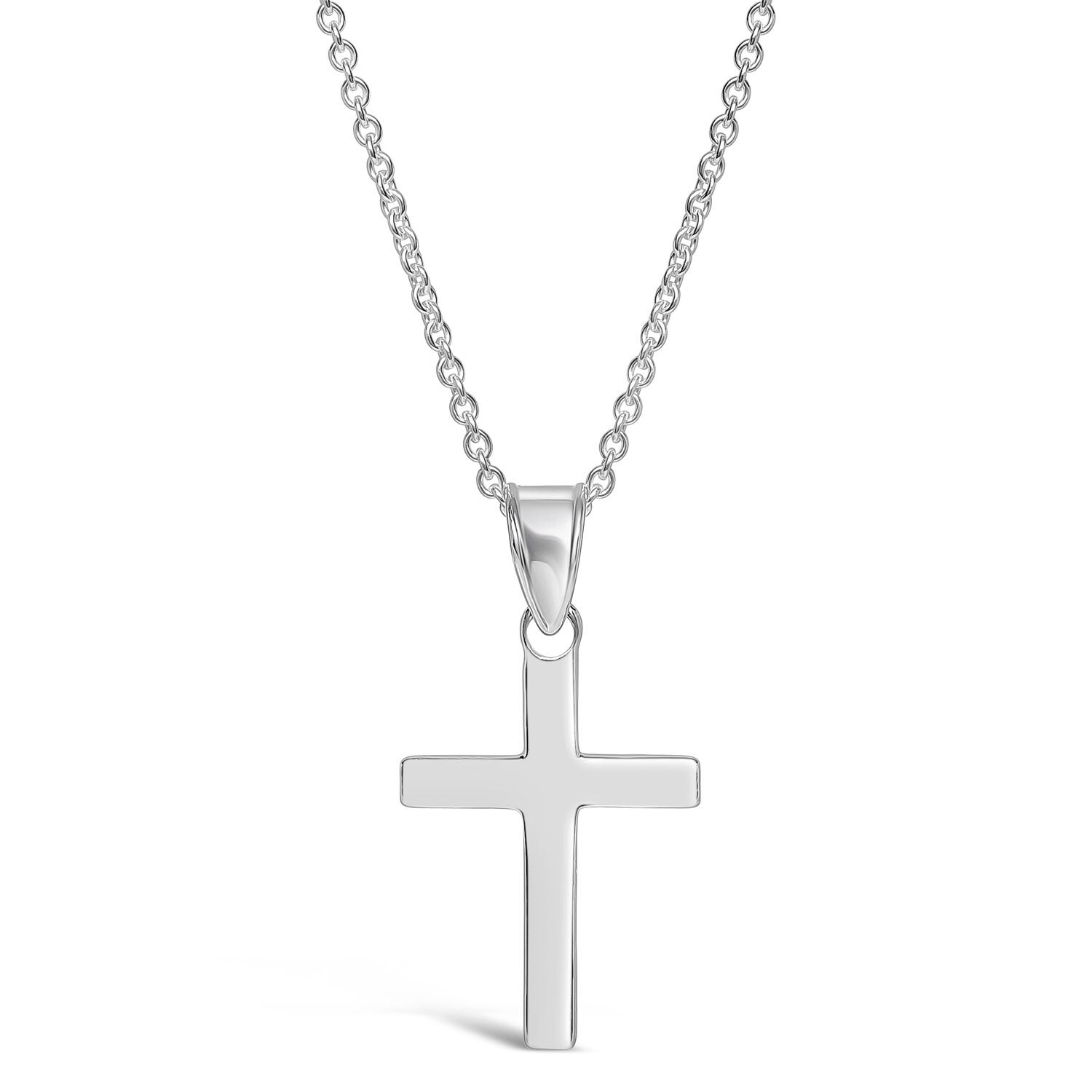 Georgie Two Prong Diamond Cross Necklace – RW Fine Jewelry