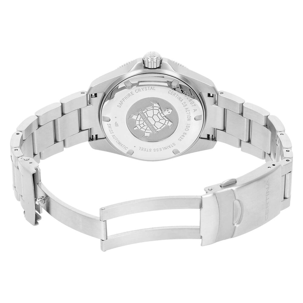 Certina DS Action Diver 38mm Black Dial & Aluminium Bezel Steel Case Watch image number 2