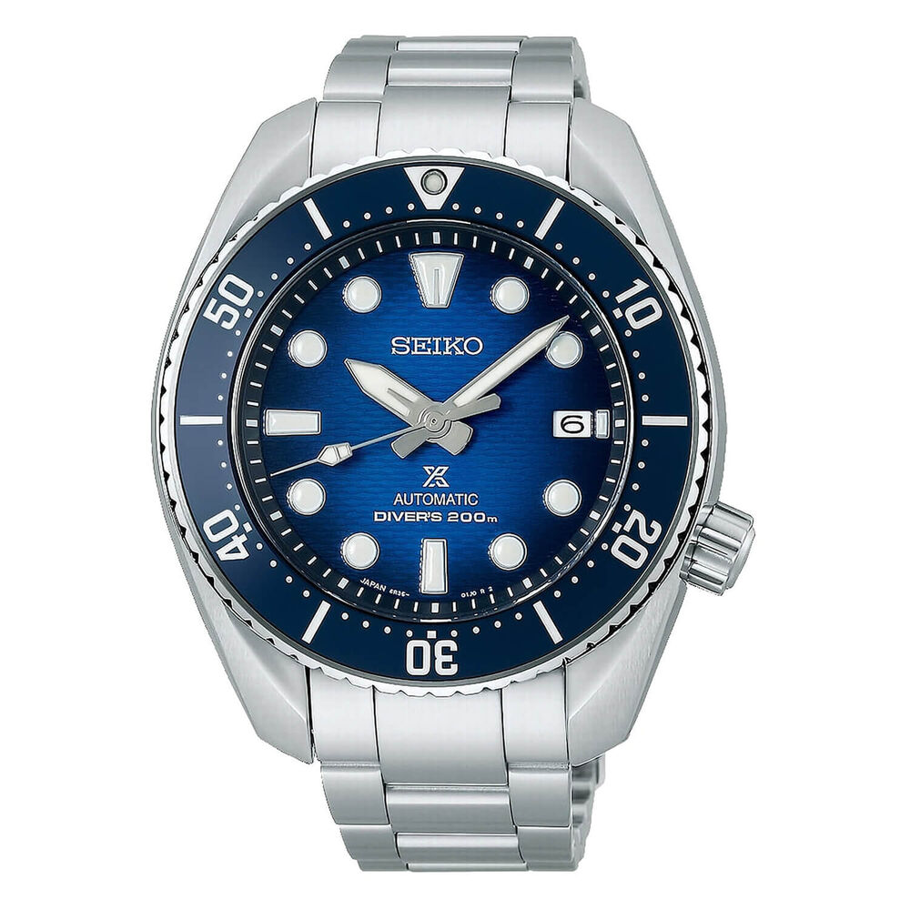 Seiko Prospex King Sumo Blue "Gradation" Diver 45mm Blue Dial Watch
