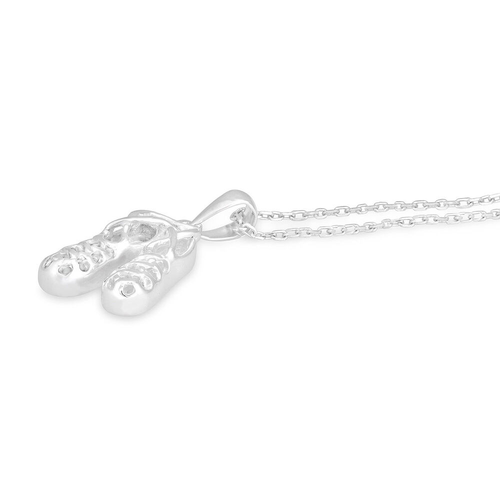 Celtic Sterling Silver Irish Dancing Shoes Pendant