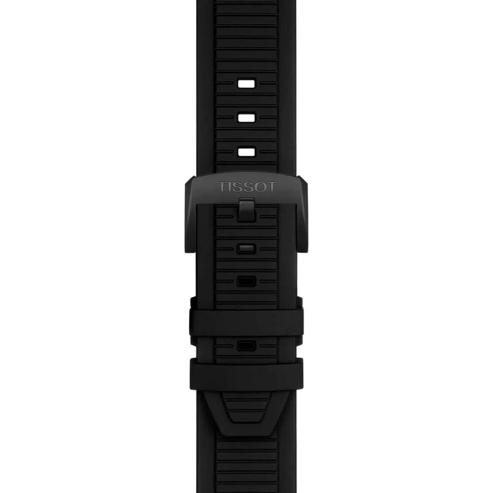 Tissot T-Race MotoGP 45mm Red Dial Black Silicone Strap Chronograph Watch