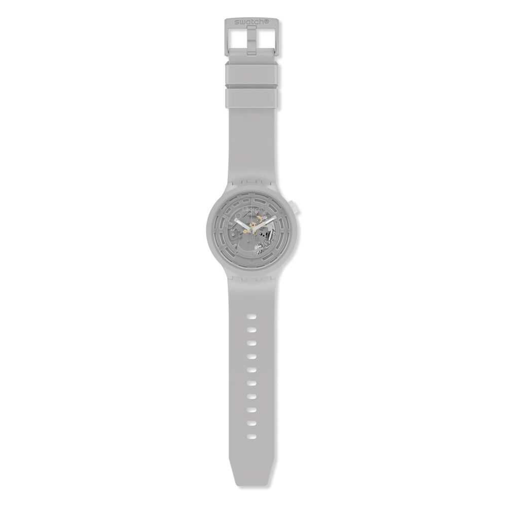 Swatch Big Bold Bioceramic C-Grey Strap Watch