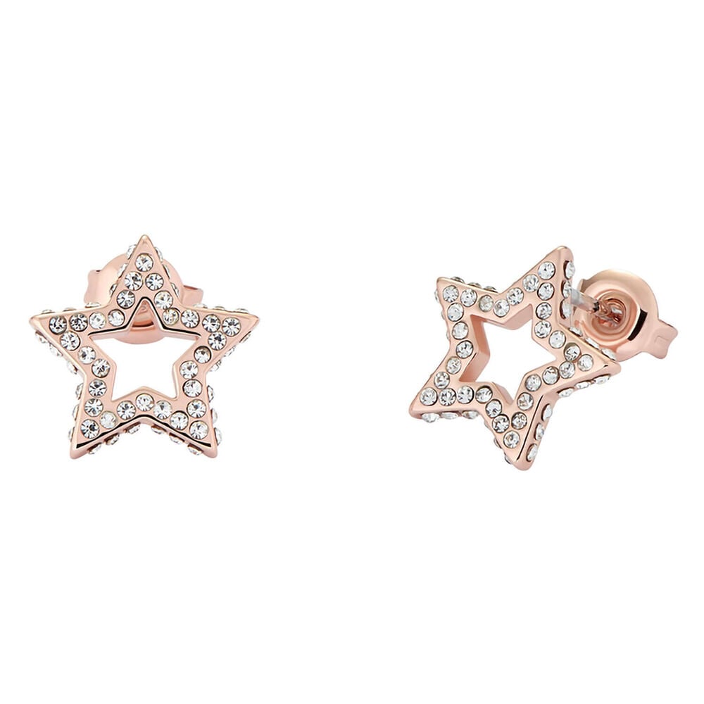 Ted Baker Rose Gold Twinkle Star Stud Earrings