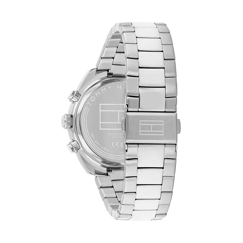 Tommy Hilfiger Hudson 40mm Blue Dial Steel Case Bracelet Watch