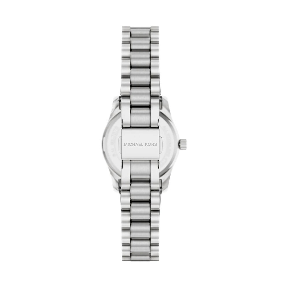 Michael Kors Petite Lexington 26mm Green Dial Stainless Steel Bracelet Watch