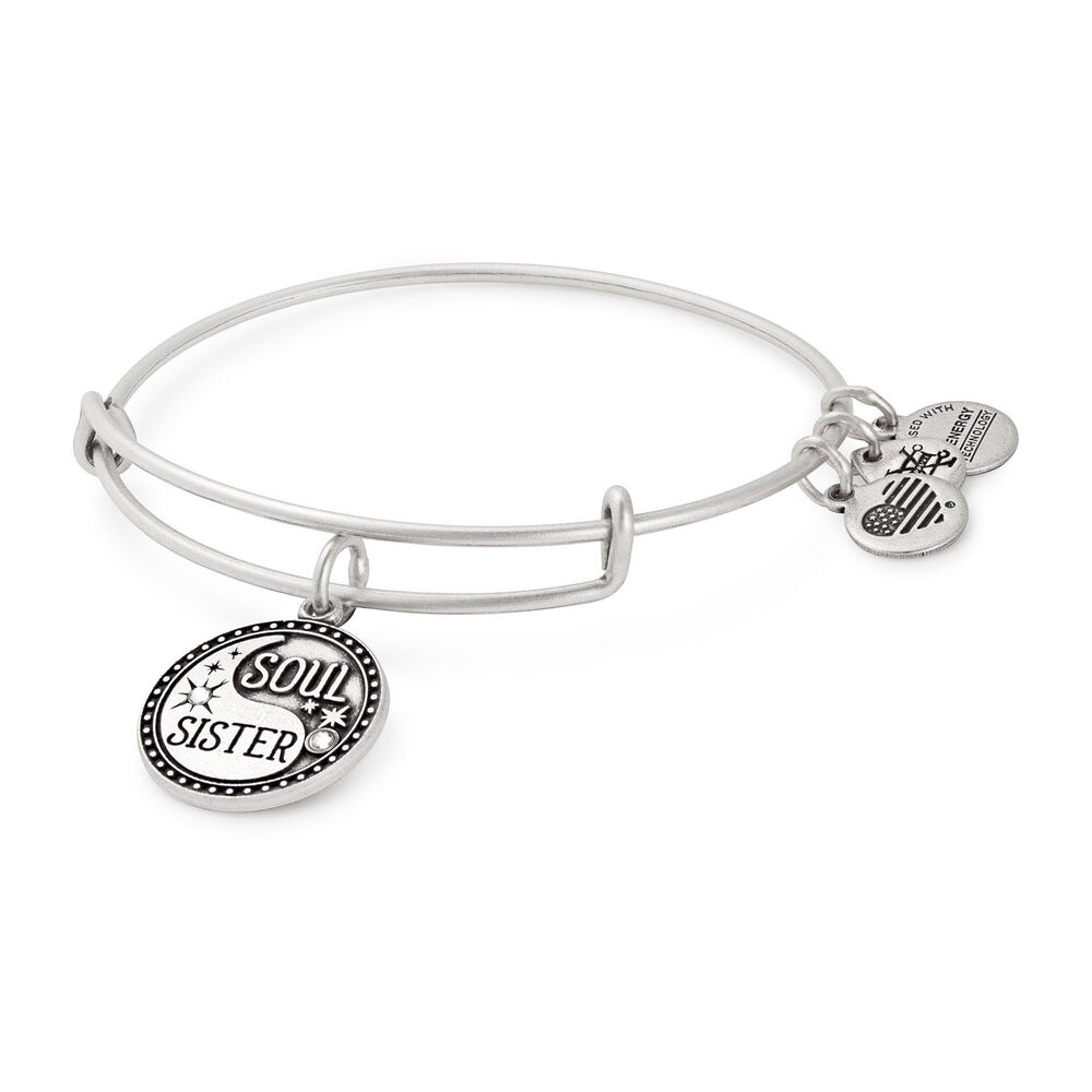 Alex And Ani Soul Sister Silver Charm image number 0