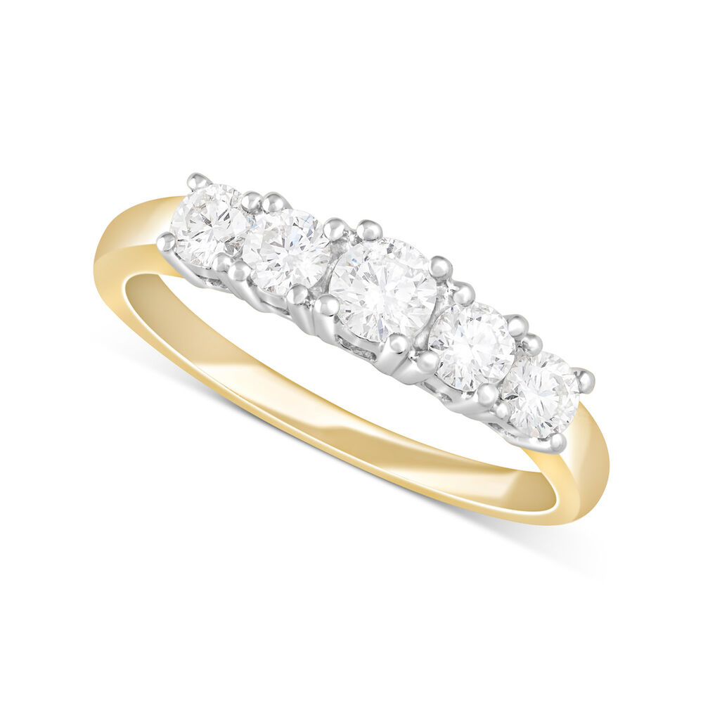 18ct Yellow Gold Engagement Ring image number 0