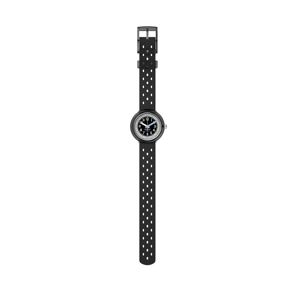 FLIK FLAK Fizz In Black 31.85mm Black Dial Quartz Kids Watch image number 1