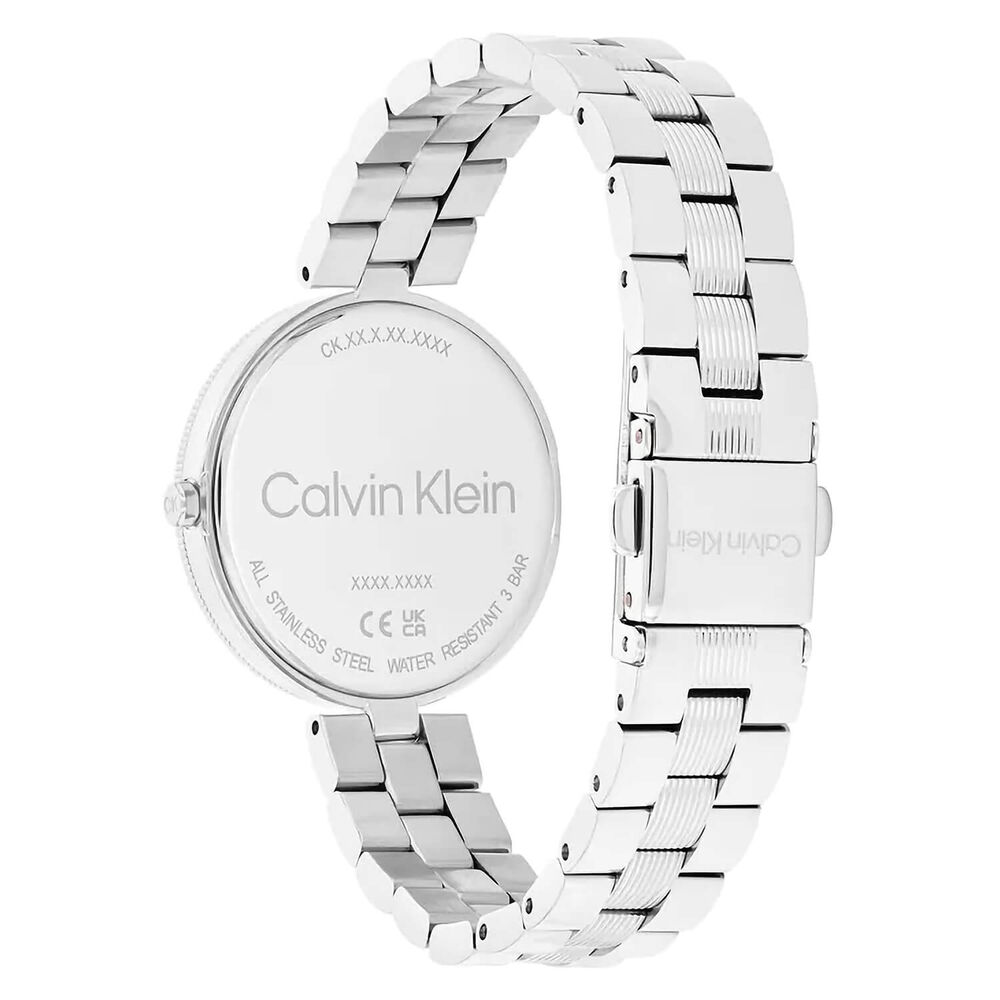 Calvin Klein 32mm Pink Dial Steel Bracelet Watch image number 2