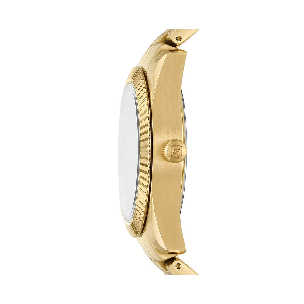 Fossil Scarlette 32mm Gold Dial Stainless Steel Watch image number 2