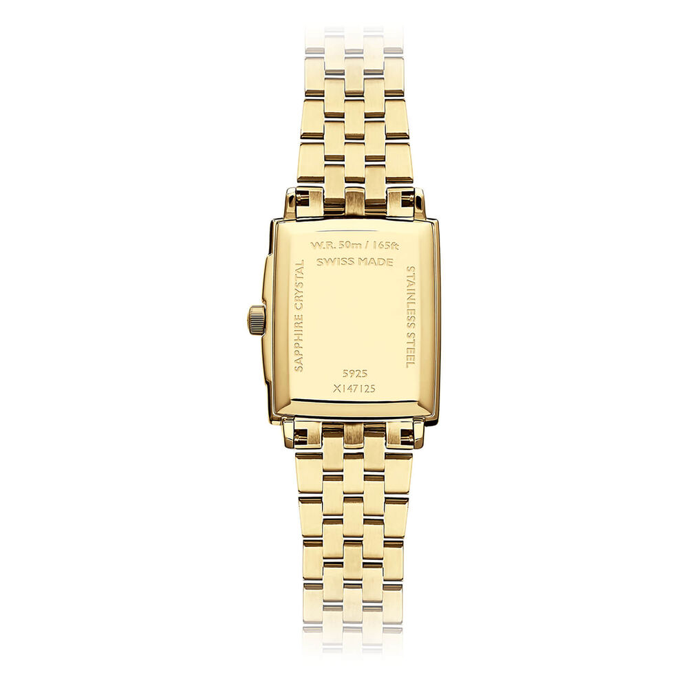 Raymond Weil Toccata Quartz Diamond MOP Dial Yellow Gold PVD Steel Case Bracelet Watch
