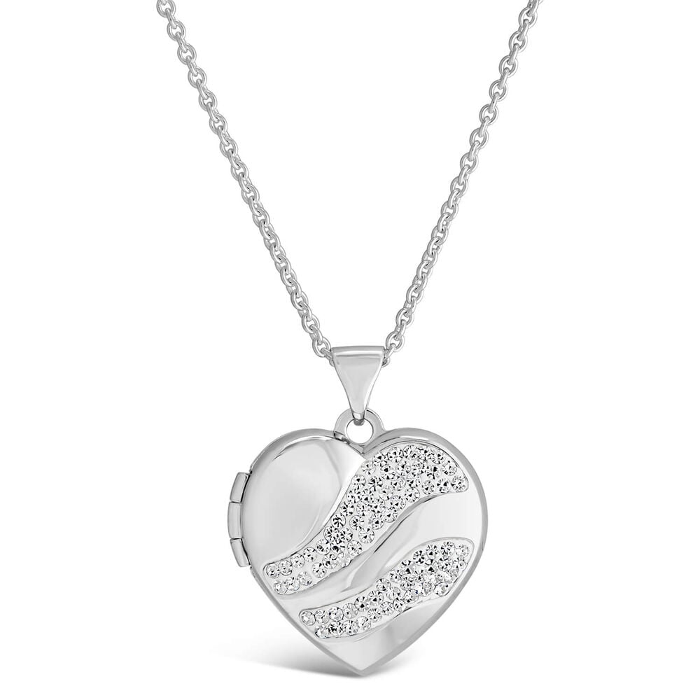 Sterling Silver Locket (Chain Included) image number 0