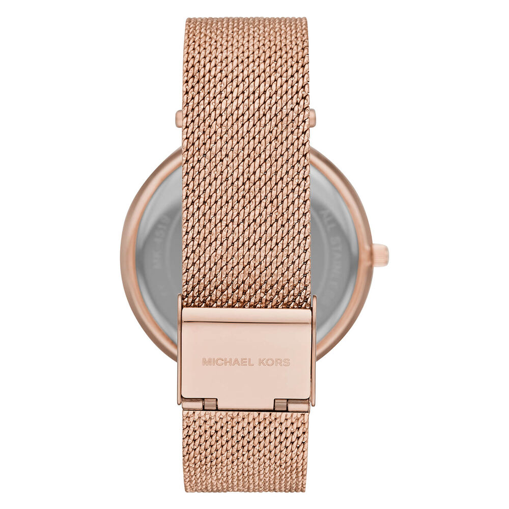 Michael Kors Darci Ladies Quartz Yellow Gold Plated Case Watch image number 1