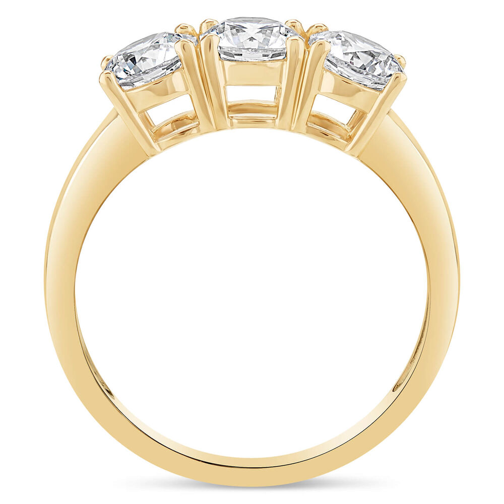 9ct Gold Dress Ring image number 2