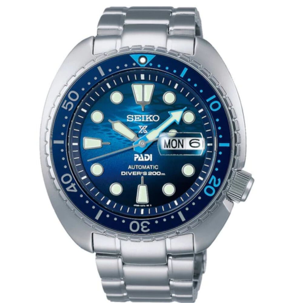 Seiko Prospex  ‘Deep Blue’ King Turtle Padi Special Edition 45mm Blue Dial Watch image number 0