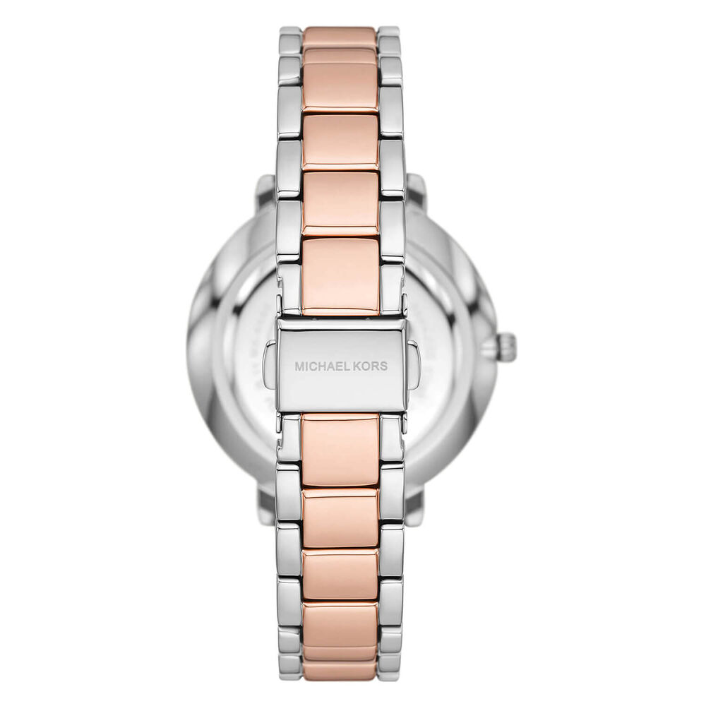 Michael Kors Pyper 38mm White Dial Rose Gold Case Watch