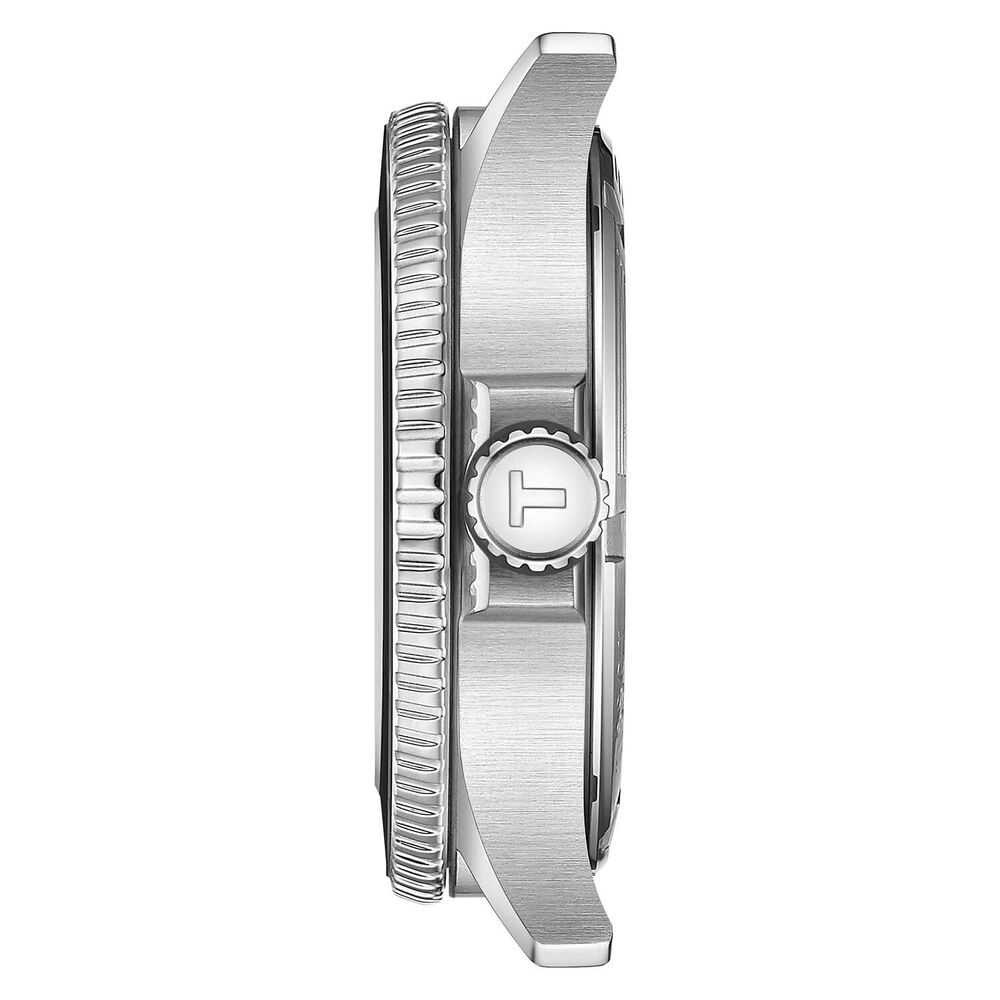 Tissot Seastar 1000 Quartz GMT 40mm Black Dial & Bezel Rubber Strap Watch image number 2