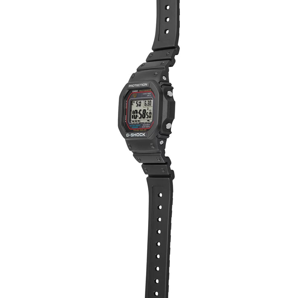 G-SHOCK 5600 Series 46.7x43.2mm Black Digital Display Resin Strap Watch