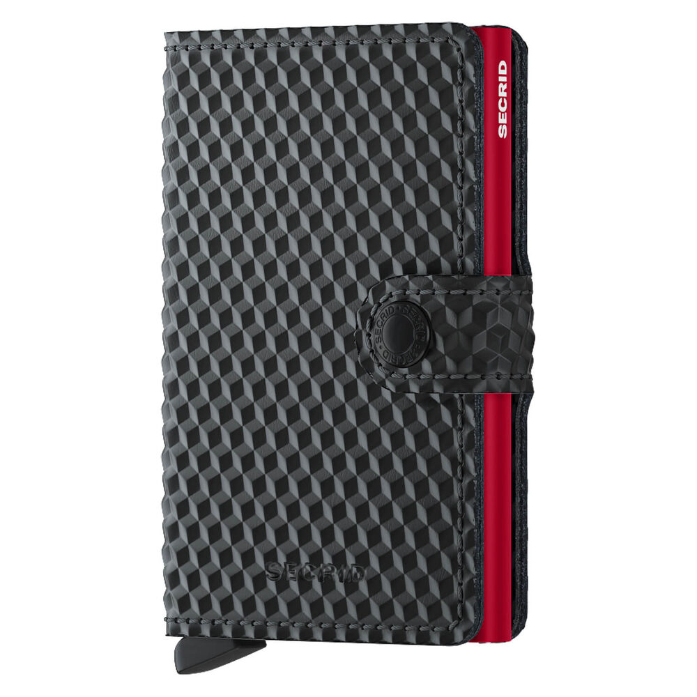 Secrid Cubic Black Red Miniwallet