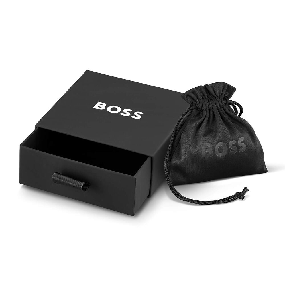 BOSS Wesley Silver Tone Stainless Steel Bracelet