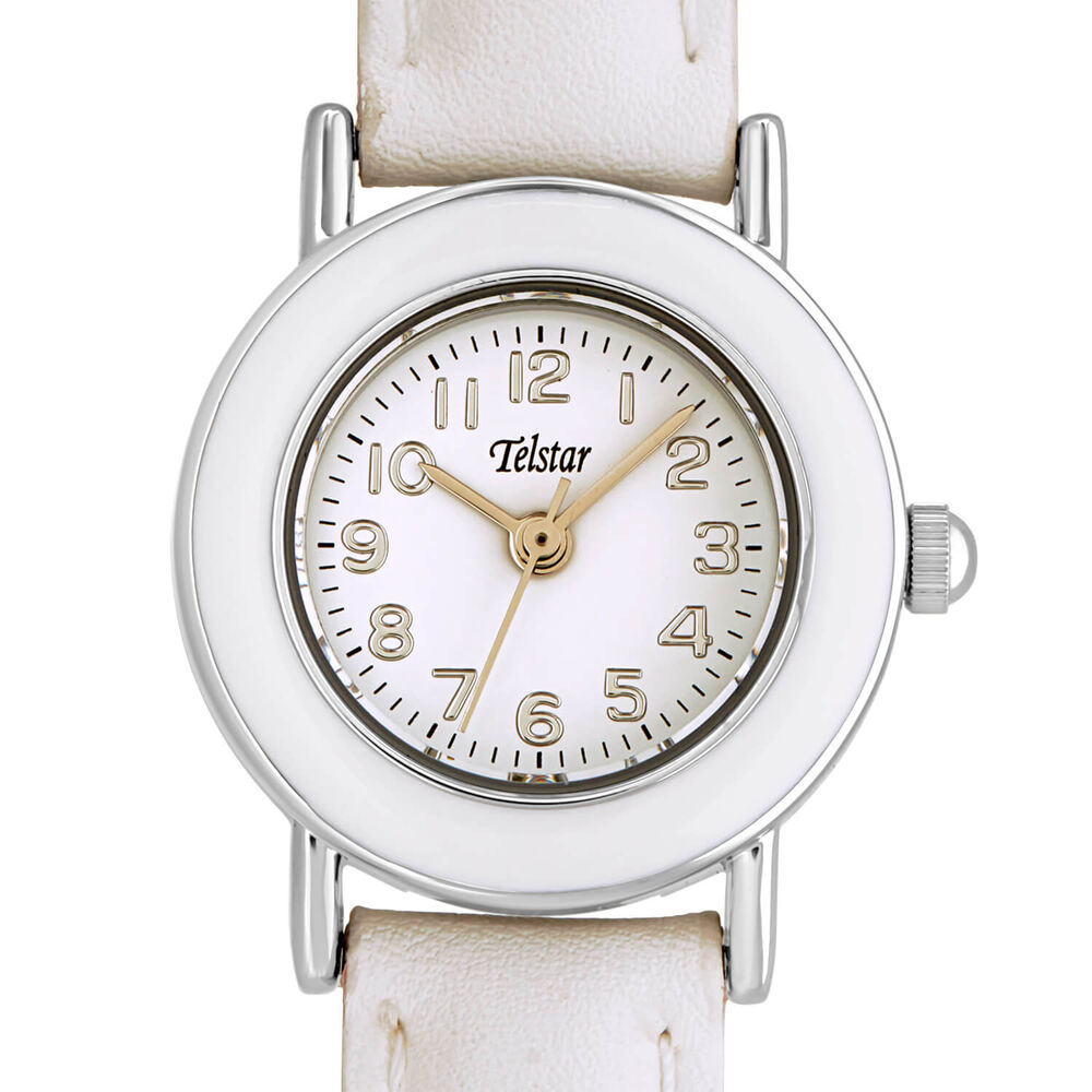 Telstar Girl's First Communion Watch Silver-Tone