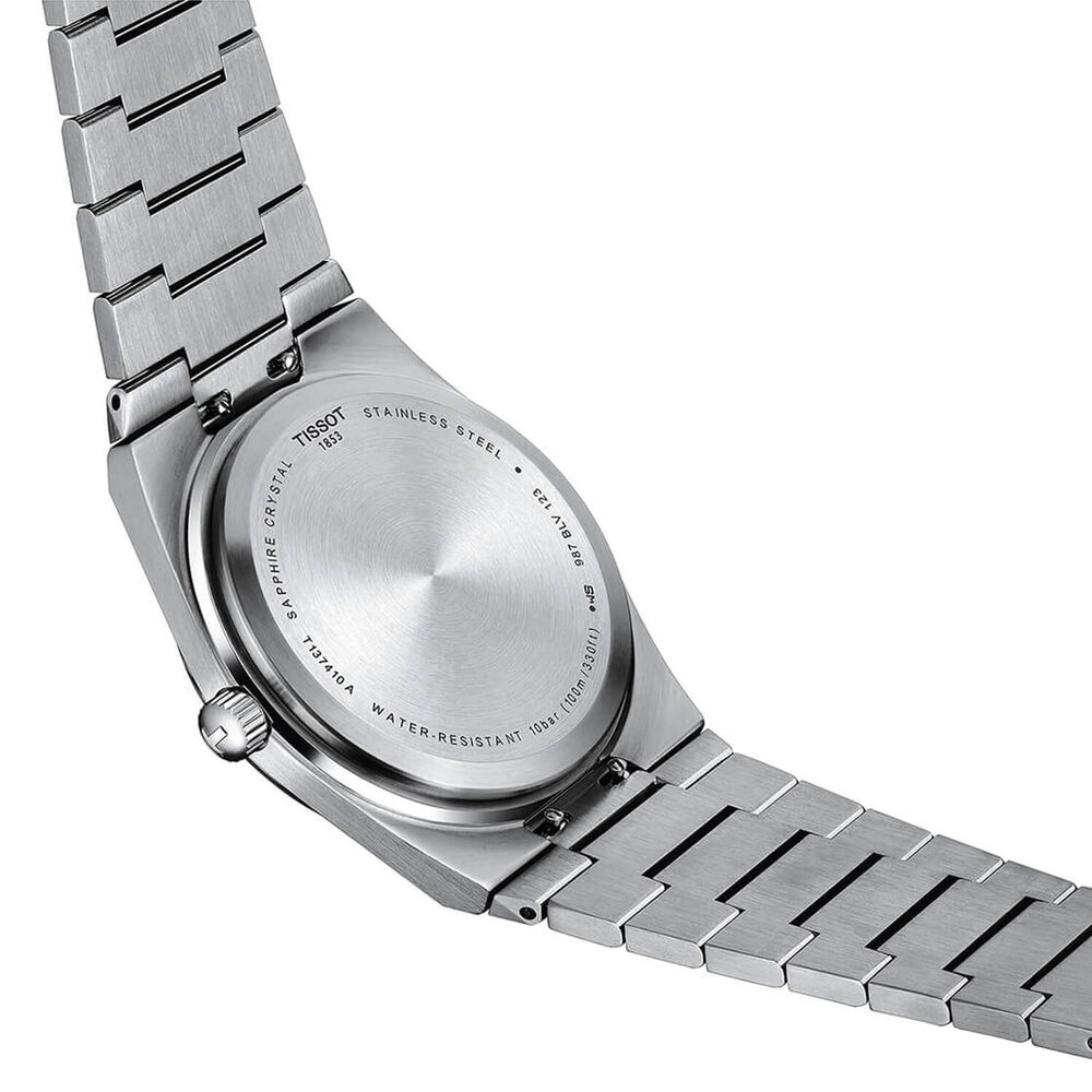 Pre-Owned Tissot PRX 40mm Blue Dial Stainless Steel Bracelet Watch