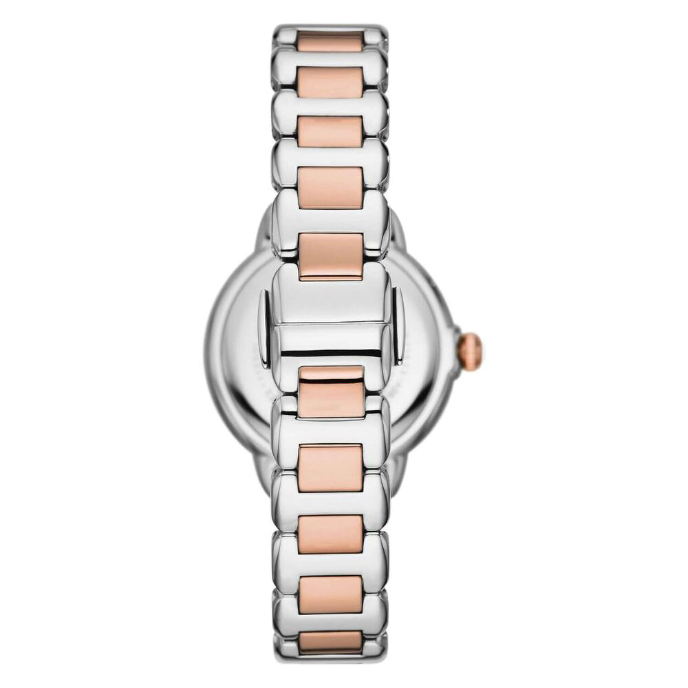 Emporio Armani Mia 32mm MOP Dial Rose Gold Steel Bracelet Watch image number 1