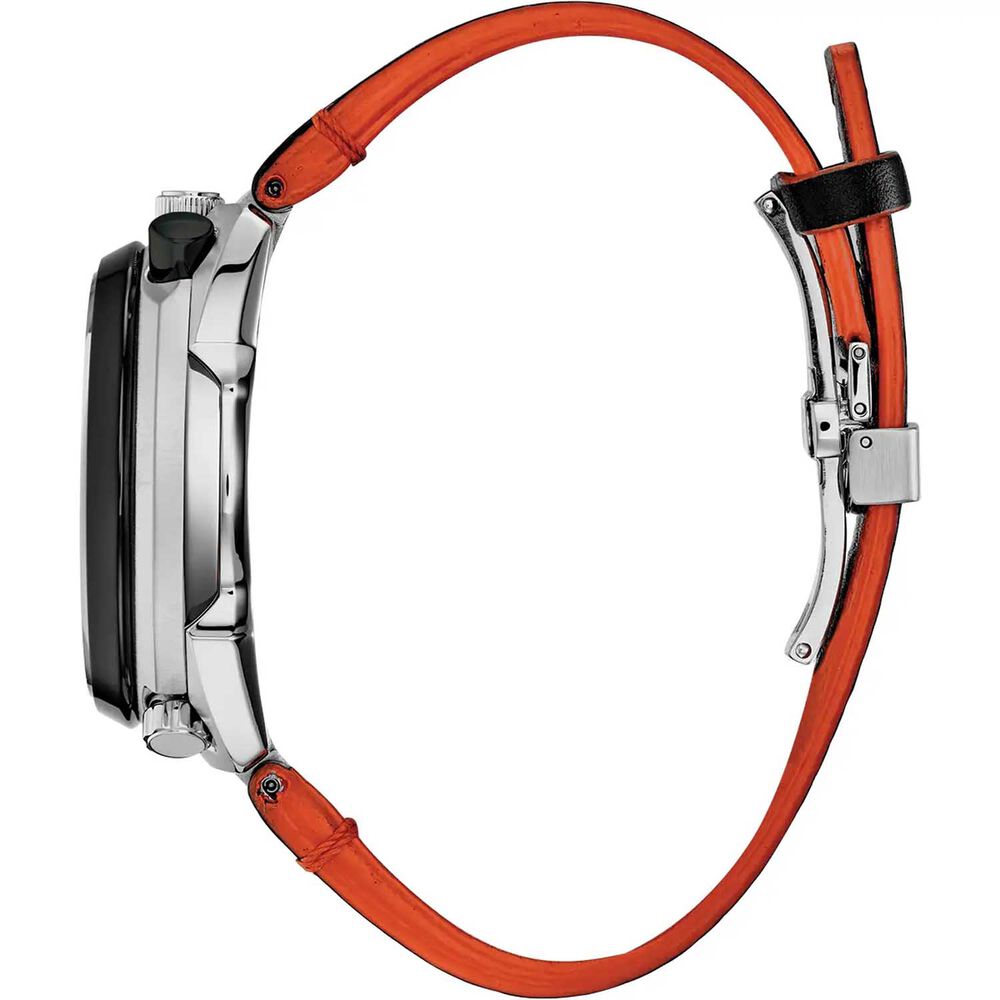 Citizen Promaster Bullhead Racing Chronograph Limited Edition 45mm Orange Dial Watch image number 2