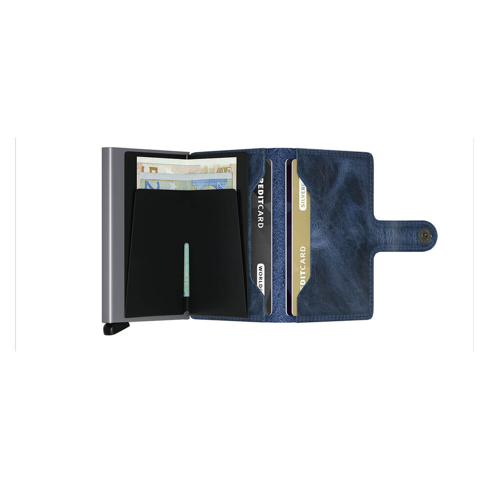 Secrid Vintage Blue Gents Mini Wallet image number 2
