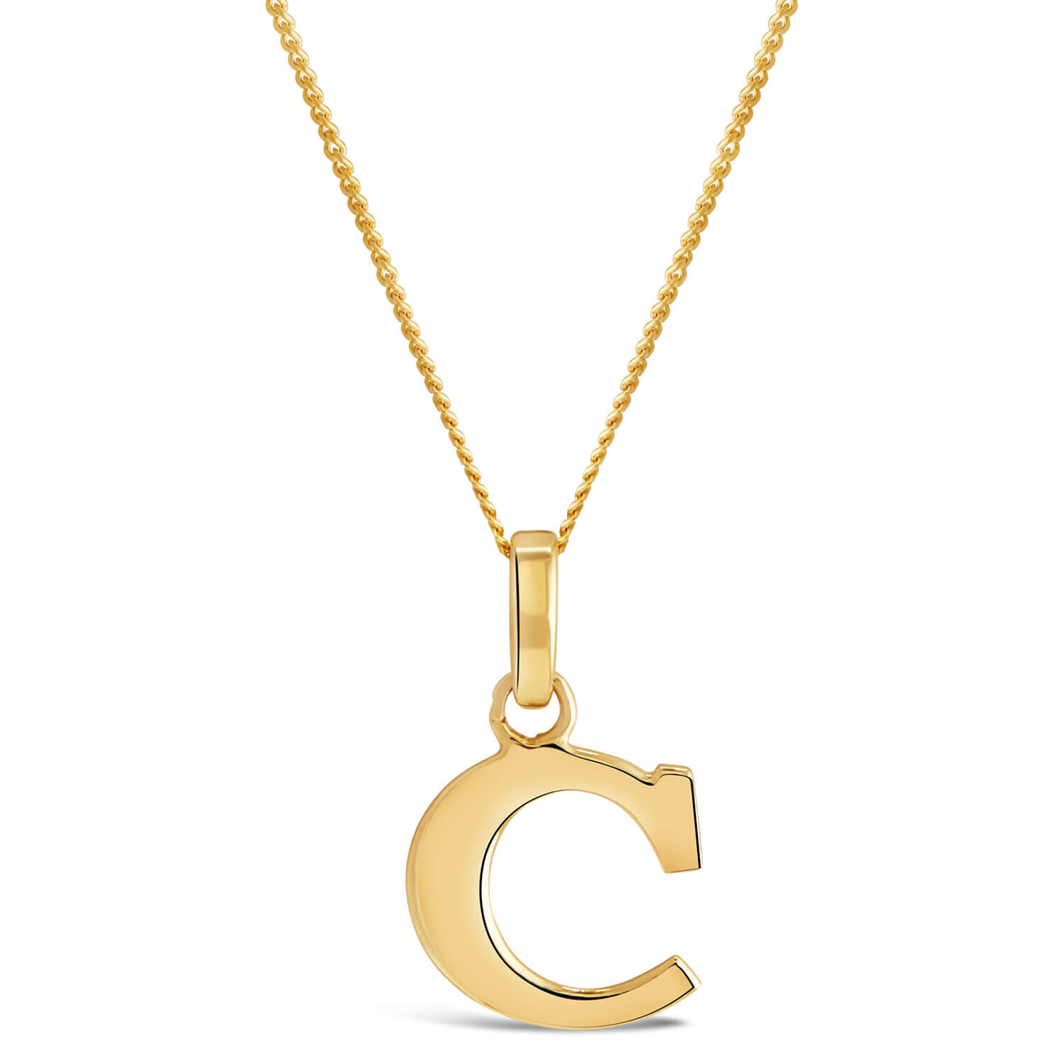 Initial best sale chain necklace