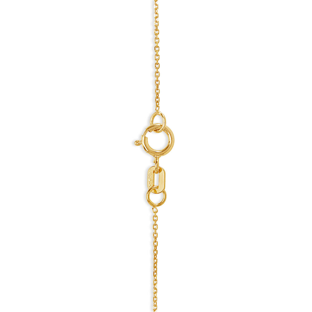 9ct Moon and Stars Necklet image number 2