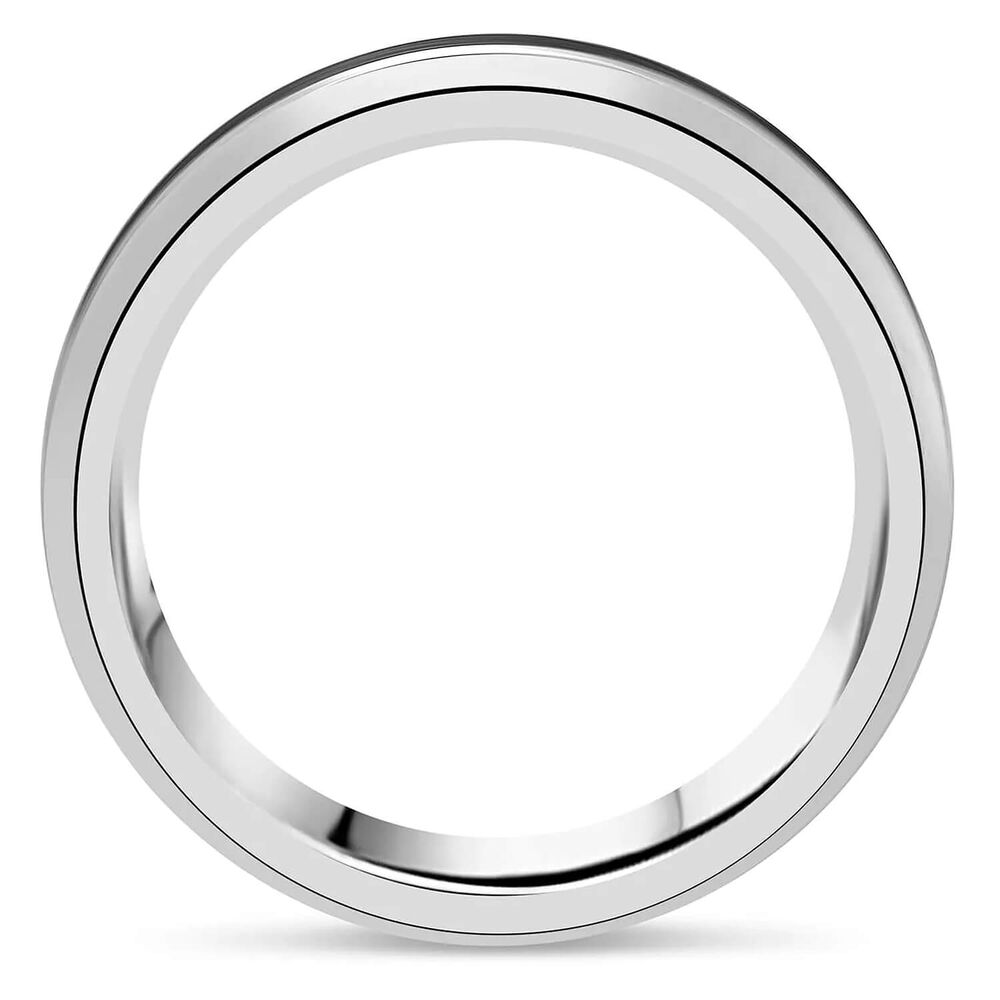 Titanium and Enamel 7mm Wedding Ring image number 2