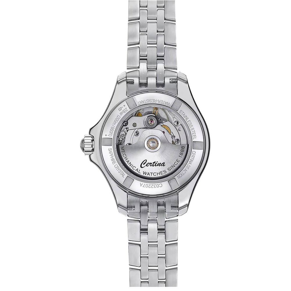 Certina DS Action Lady Powermatic 80 29mm Blue Dial Steel Bracelet Watch image number 1