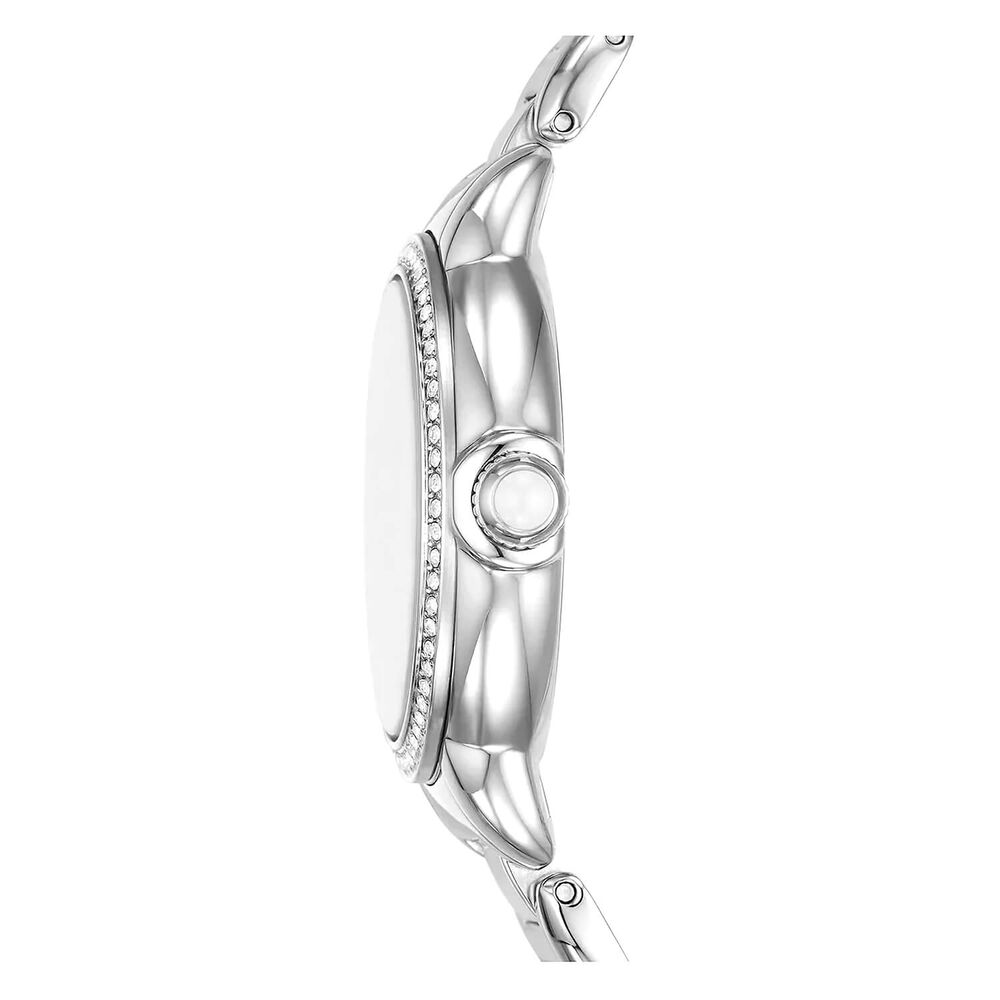 Emporio Armani Mia 32mm MOP Dial Steel Bracelet Watch image number 3